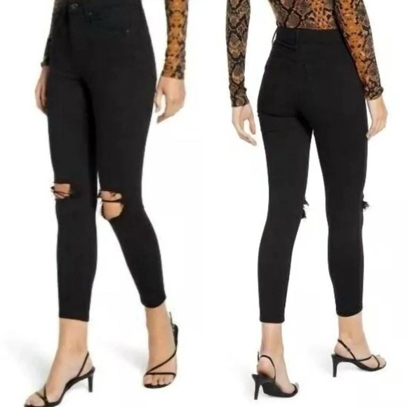 Topshop High Rise Jamie Petite Skinny Jeans - Picture 1 of 8